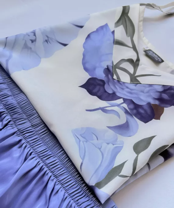 Blueberry Cheesecake Satin Pyjama Set – view 2